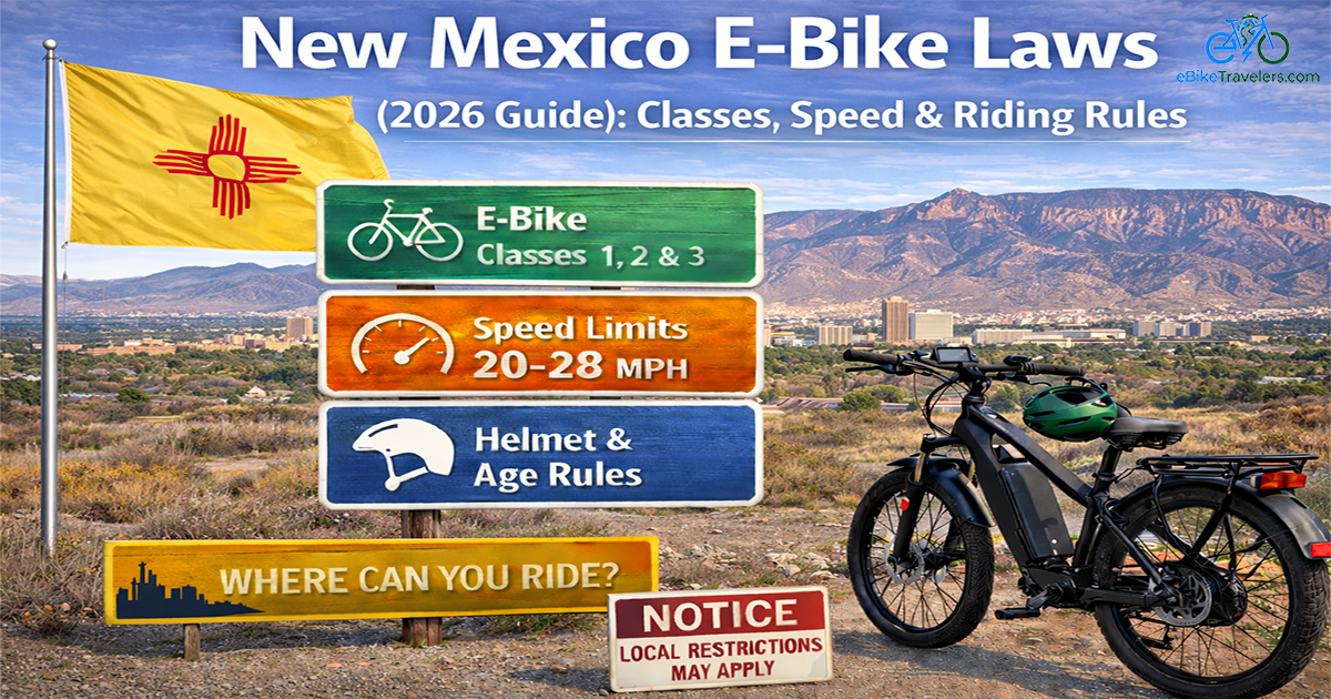 New Mexico E-Bike Laws
