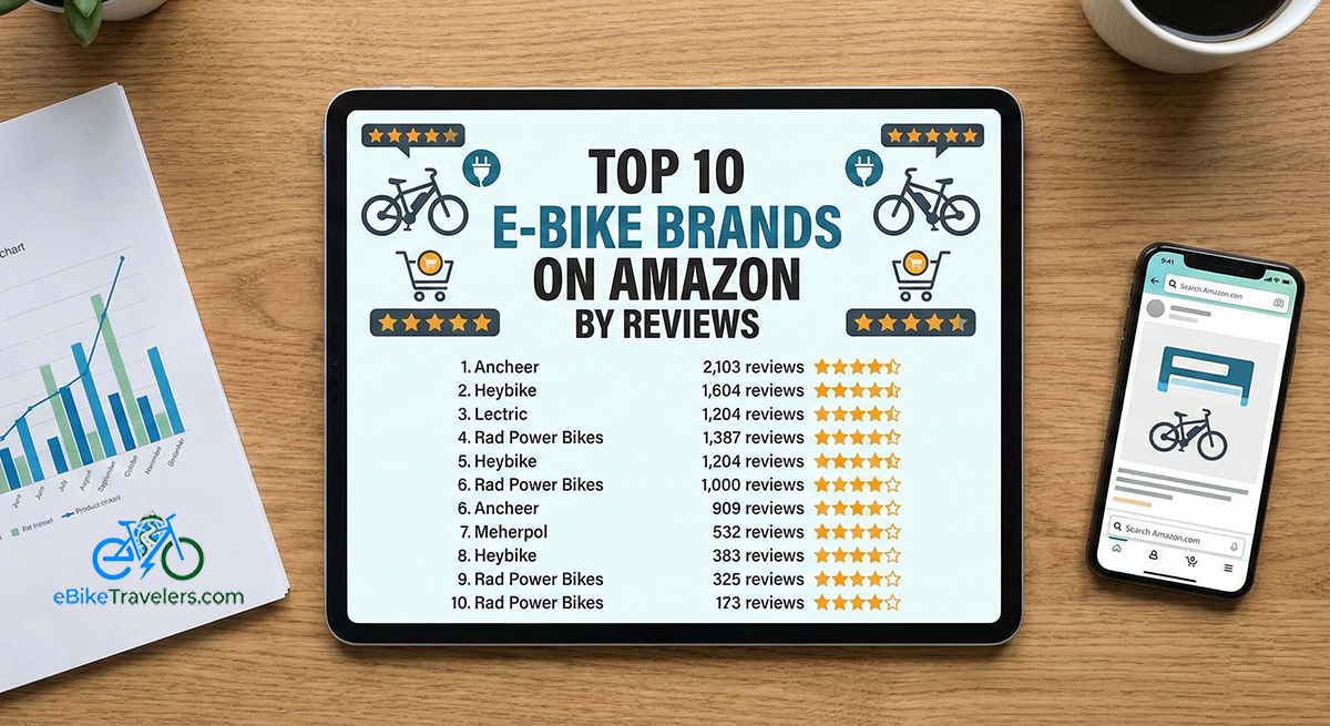 Best EBike Brands on Amazon by Reviews