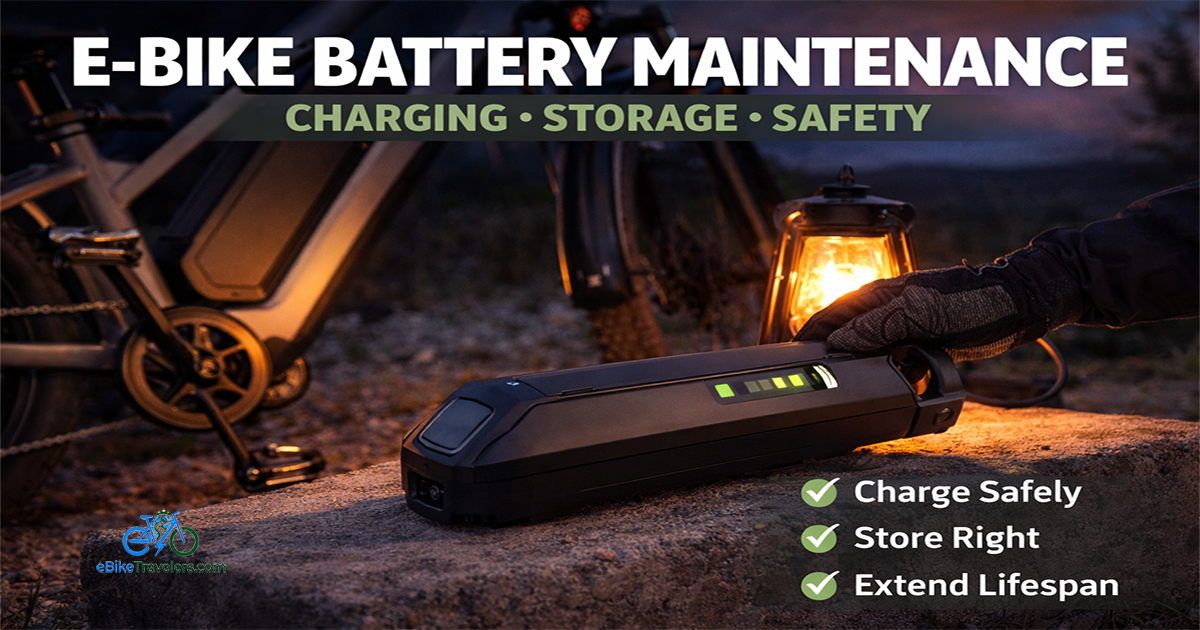 E-Bike Battery Maintenance