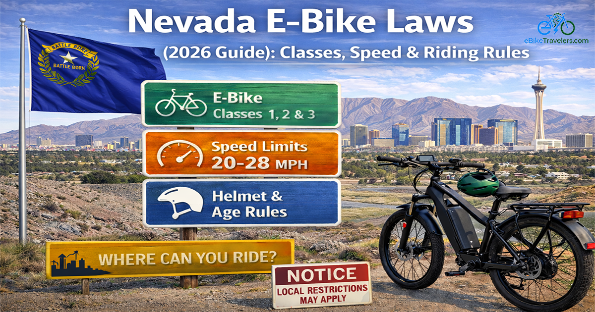 Nevada E-Bike Laws