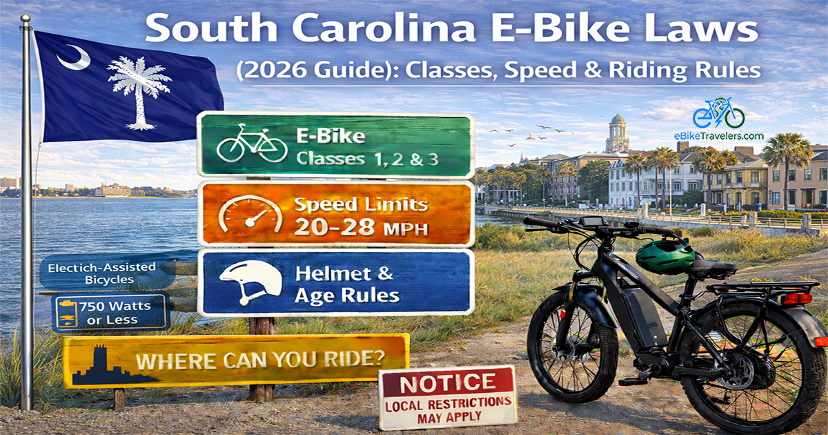 South Carolina E-Bike Laws